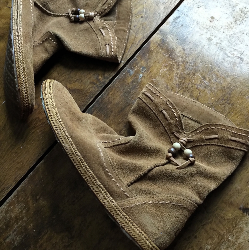 Ugg ankle booties.